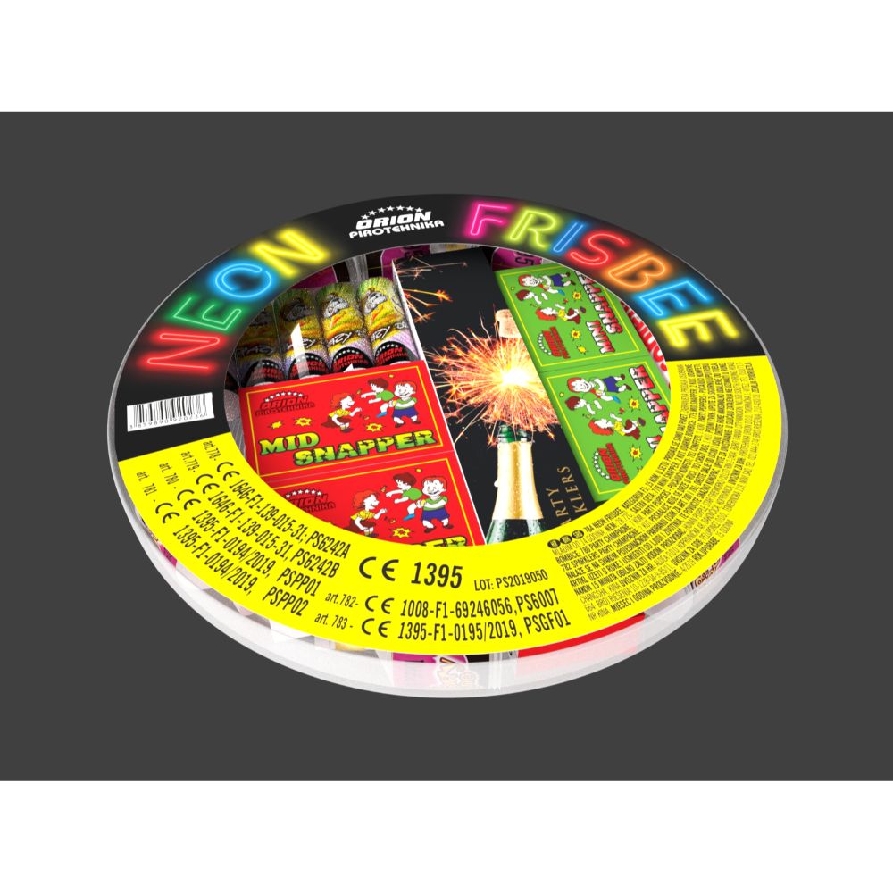 NEON FRISBEE